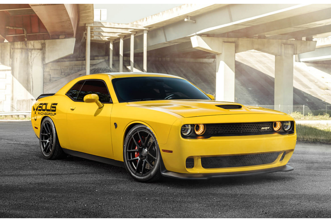 Модульная картина Dodge Challenger | купить картину в Тихвине Модульная картина Dodge Challenger